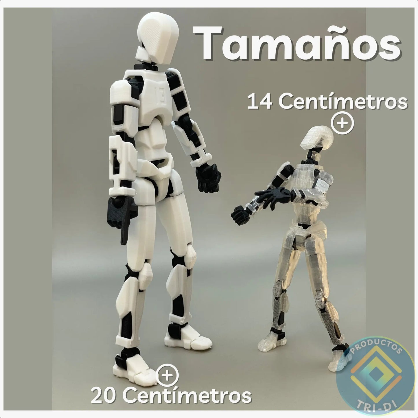 Muñecos Articulados Dummy 13 (14 o 20 cms.) + Set de armas básico: Imagina y Crea sin Límites 